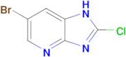 6-bromo-2-chloro-1H-imidazo[4,5-b]pyridine