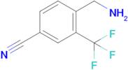 4-(Aminomethyl)-3-(trifluoromethyl)benzonitrile