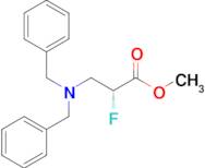 Methyl (R)-3-(dibenzylamino)-2-fluoropropanoate