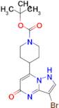 tert-butyl 4-{3-bromo-5-oxo-1H,5H-pyrazolo[1,5-a]pyrimidin-7-yl}piperidine-1-carboxylate