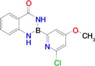 2-(6-Chloro-4-methoxypyridin-2-yl)-2,3-dihydrobenzo[d][1,3,2]diazaborinin-4(1H)-one