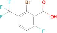 2-Bromo-6-fluoro-3-(trifluoromethyl)benzoic acid