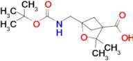 1-(((tert-Butoxycarbonyl)amino)methyl)-3,3-dimethyl-2-oxabicyclo[2.1.1]hexane-4-carboxylic acid