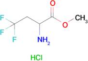 Methyl 2-amino-4,4,4-trifluorobutanoate hydrochloride