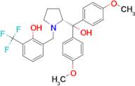 (R)-2-((2-(Hydroxybis(4-methoxyphenyl)methyl)pyrrolidin-1-yl)methyl)-6-(trifluoromethyl)phenol