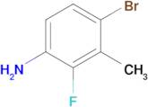 4-Bromo-2-fluoro-3-methylaniline