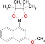 2-(3-Methoxynaphthalen-1-yl)-4,4,5,5-tetramethyl-1,3,2-dioxaborolane