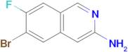 6-Bromo-7-fluoroisoquinolin-3-amine