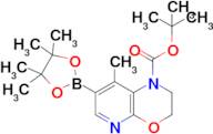 tert-Butyl 8-methyl-7-(4,4,5,5-tetramethyl-1,3,2-dioxaborolan-2-yl)-2,3-dihydro-1H-pyrido[2,3-b]...