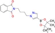 2-(4-(4-(4,4,5,5-Tetramethyl-1,3,2-dioxaborolan-2-yl)-1H-pyrazol-1-yl)butyl)isoindoline-1,3-dione