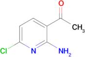 1-(2-Amino-6-chloropyridin-3-yl)ethan-1-one