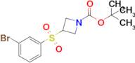 tert-Butyl 3-((3-bromophenyl)sulfonyl)azetidine-1-carboxylate