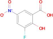 3-Fluoro-2-hydroxy-5-nitrobenzoic acid