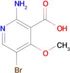 2-Amino-5-bromo-4-methoxynicotinic acid