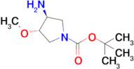 tert-Butyl (3S,4S)-3-amino-4-methoxypyrrolidine-1-carboxylate