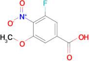 3-Fluoro-5-methoxy-4-nitrobenzoic acid