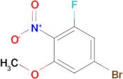 5-Bromo-1-fluoro-3-methoxy-2-nitrobenzene