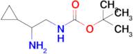 tert-Butyl (2-amino-2-cyclopropylethyl)carbamate