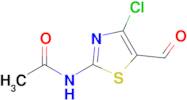 N-(4-Chloro-5-formylthiazol-2-yl)acetamide