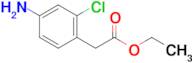 Ethyl 2-(4-amino-2-chlorophenyl)acetate