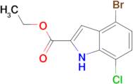 Ethyl 4-bromo-7-chloro-1H-indole-2-carboxylate