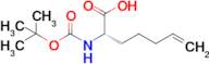 (S)-2-((tert-Butoxycarbonyl)amino)hept-6-enoic acid