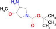 tert-Butyl (3R,4S)-3-amino-4-methoxypyrrolidine-1-carboxylate