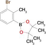 2-(3-Bromo-2-methylphenyl)-4,4,5,5-tetramethyl-1,3,2-dioxaborolane