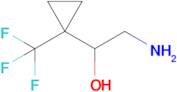 2-Amino-1-(1-(trifluoromethyl)cyclopropyl)ethan-1-ol