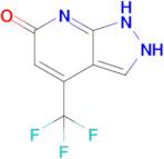 4-(trifluoromethyl)-1H,2H,6H-pyrazolo[3,4-b]pyridin-6-one