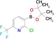 2-Chloro-3-(4,4,5,5-tetramethyl-1,3,2-dioxaborolan-2-yl)-6-(trifluoromethyl)pyridine