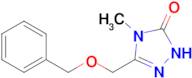 5-((Benzyloxy)methyl)-4-methyl-2,4-dihydro-3H-1,2,4-triazol-3-one