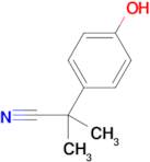 2-(4-Hydroxyphenyl)-2-methylpropanenitrile