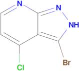 3-bromo-4-chloro-2H-pyrazolo[3,4-b]pyridine