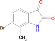 6-Bromo-7-methylindoline-2,3-dione