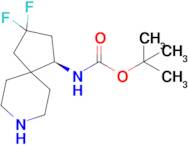 tert-Butyl (R)-(3,3-difluoro-8-azaspiro[4.5]decan-1-yl)carbamate