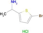 1-(5-Bromothiophen-2-yl)ethan-1-amine hydrochloride