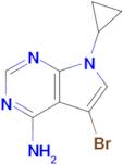 5-Bromo-7-cyclopropyl-7H-pyrrolo[2,3-d]pyrimidin-4-amine