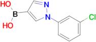 (1-(3-Chlorophenyl)-1H-pyrazol-4-yl)boronic acid