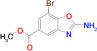 Methyl 2-amino-7-bromobenzo[d]oxazole-5-carboxylate