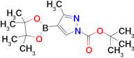 tert-Butyl 3-methyl-4-(4,4,5,5-tetramethyl-1,3,2-dioxaborolan-2-yl)-1H-pyrazole-1-carboxylate