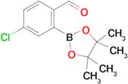 4-Chloro-2-(4,4,5,5-tetramethyl-1,3,2-dioxaborolan-2-yl)benzaldehyde