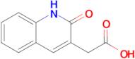 2-(2-Oxo-1,2-dihydroquinolin-3-yl)acetic acid