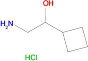 2-Amino-1-cyclobutylethan-1-ol hydrochloride