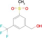 [3-Methanesulfonyl-5-(trifluoromethyl)phenyl]methanol