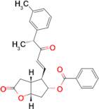 (3aR,4R,5R,6aS)-2-Oxo-4-((R,E)-3-oxo-4-(m-tolyl)pent-1-en-1-yl)hexahydro-2H-cyclopenta[b]furan-5...