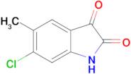 6-Chloro-5-methylindoline-2,3-dione