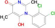 1-(2,3-dichlorophenyl)-6-hydroxy-2,5-dimethyl-1,4-dihydropyrimidin-4-one