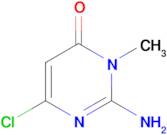 2-Amino-6-chloro-3-methylpyrimidin-4(3H)-one