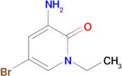 3-Amino-5-bromo-1-ethylpyridin-2(1H)-one